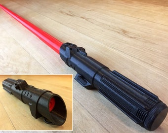Retractible Toy Sword - Sith Lightsaber - 3D Printed Filament Toy