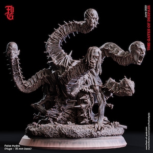 False Hydra - The Gates of Despair - Flesh of Gods 3D Printed Miniatures - 32mm Scale