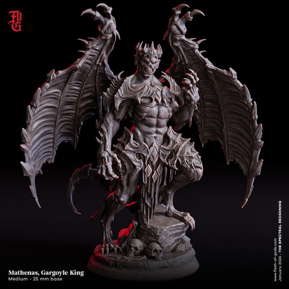 Mathenas, Gargoyle King - the Spectral Reckoning - Flesh of Gods