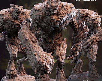 Yilvorys, Wicked Treants - A New Leaf - DMStash 3D Printed Miniatures - 32mm Scale