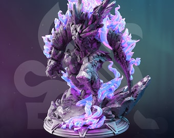 Arcelen, Arcane Elemental - Masters of the Arcane - DMStash 3D Printed Miniature - 32mm Scale