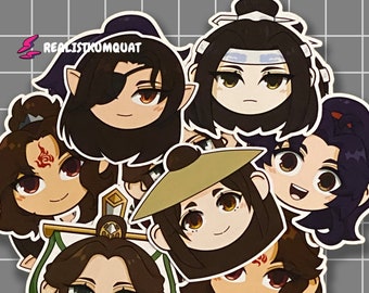 MXTX Chibi Stickers