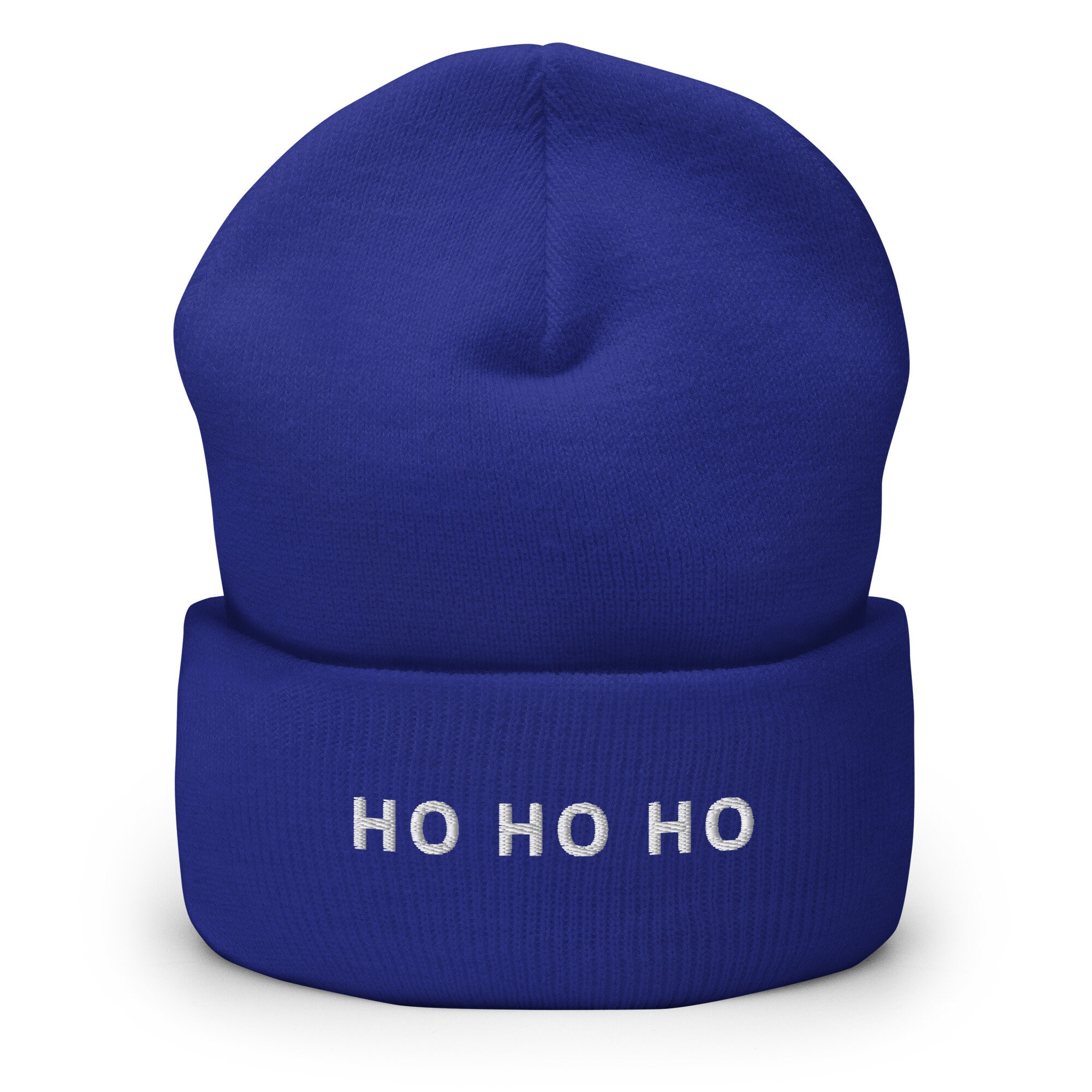 Ho Ho Ho Festive Knit Beanie and Gloves Set Ho Ho Ho Knit Pom Hat – SpearmintLOVE main image 2