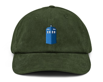 Timeless TARDIS Minimalist Doctor Who Inspired Dad Hat