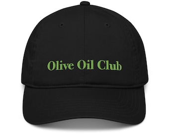 CLUB DEL ACEITE DE OLIVA - Gorra unisex de algodón orgánico