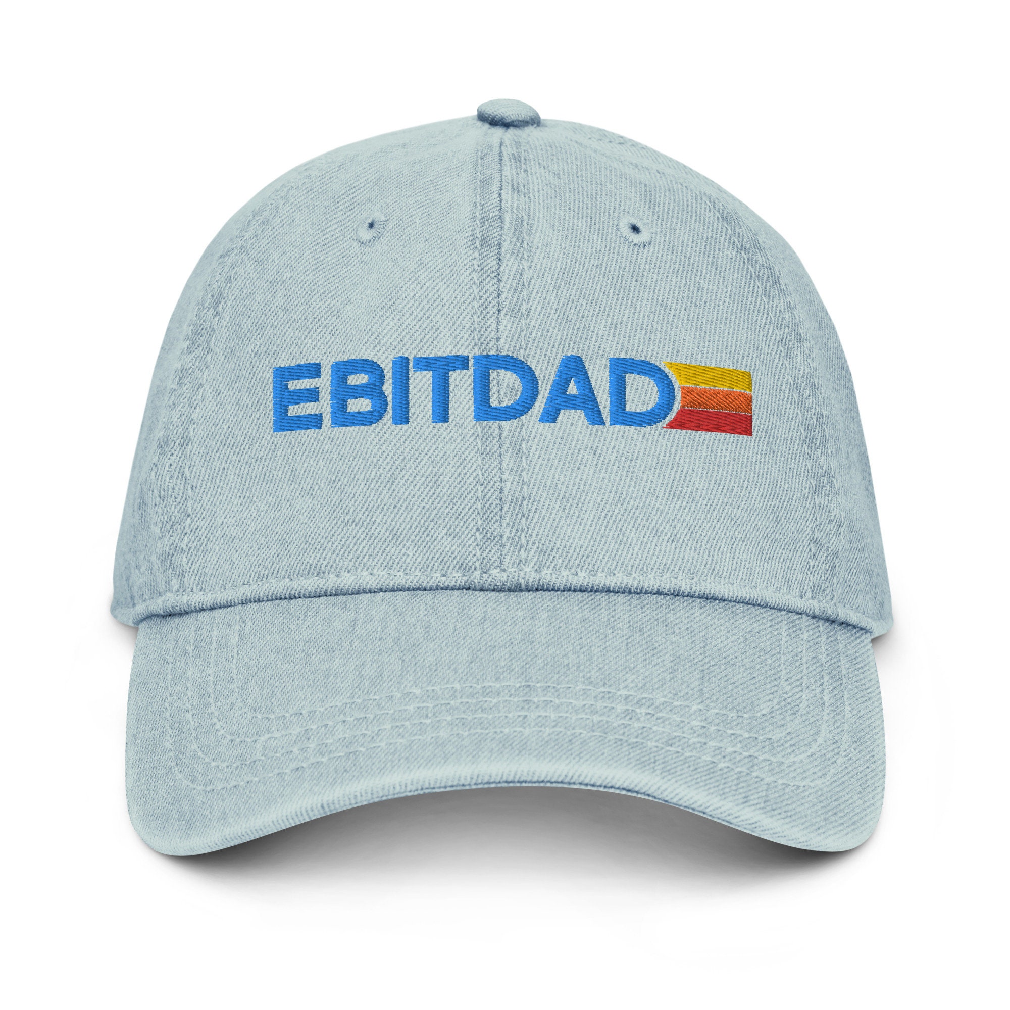 EBITDAD Retro Embroidered Denim Cap - Fun Finance Dad Hat
