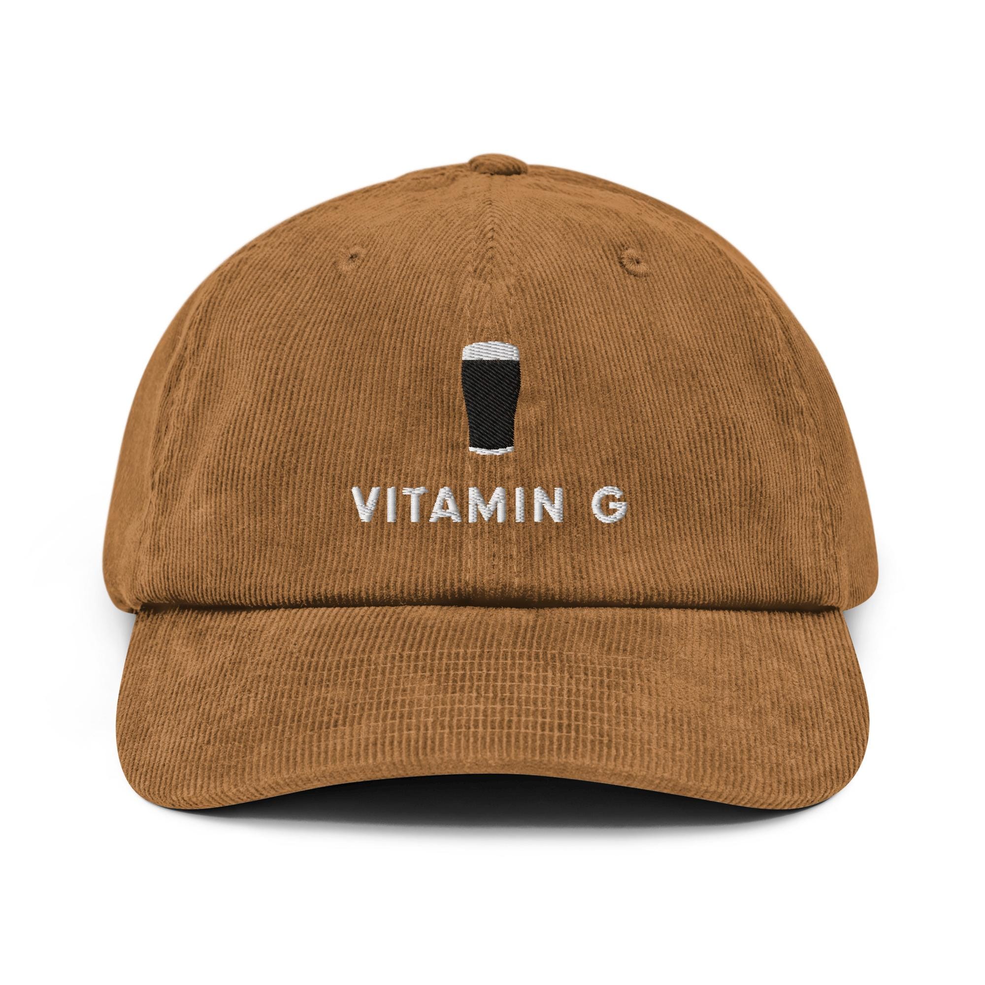 Vitamin A J’Taime Hat Vitamin G Baseball Cap Vintage Washed Unisex Dad Hat Beer  main image 2