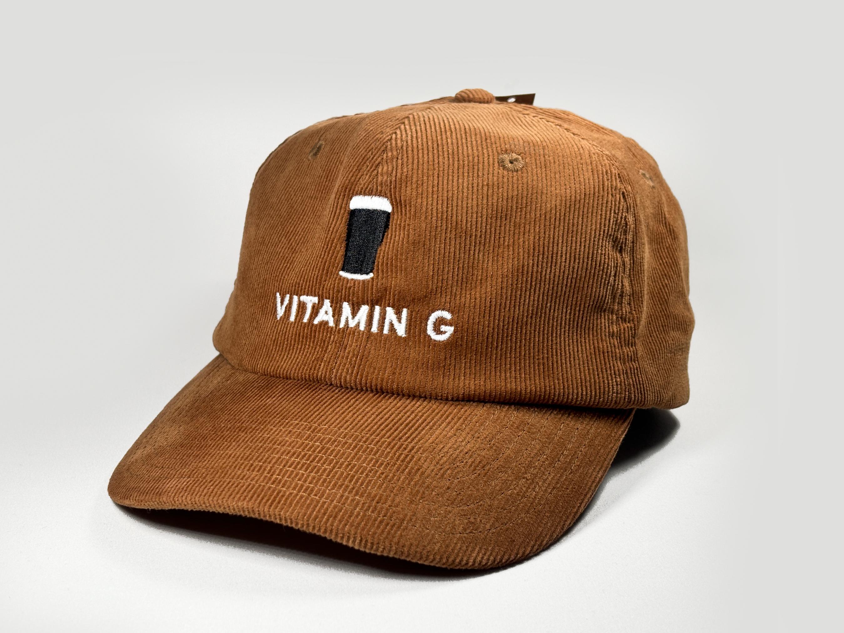 Vitamin G Corduroy Hat – St Patrick's Day Stout Lover Gift - Etsy