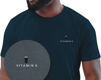 T-shirt Vitamin G Lover pour hommes en coton biologique