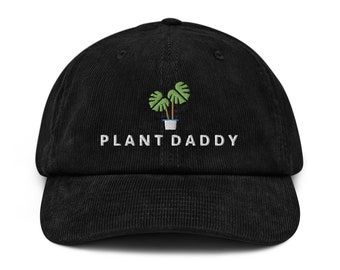 Rubber Plant &quot;Plant Daddy&quot; Corduroy Cap | Sleek Design