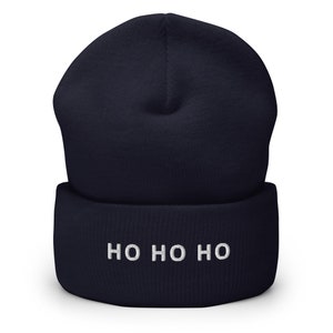 Feestelijke HO HO HO-beanie