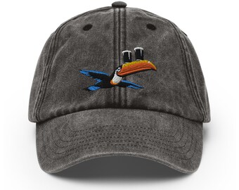 Vintage Guinness Toucan Embroidered Dad Hat