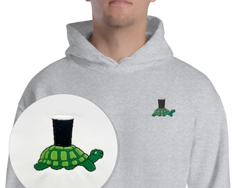 Unisex Vintage Stout Tortoise Hoodie