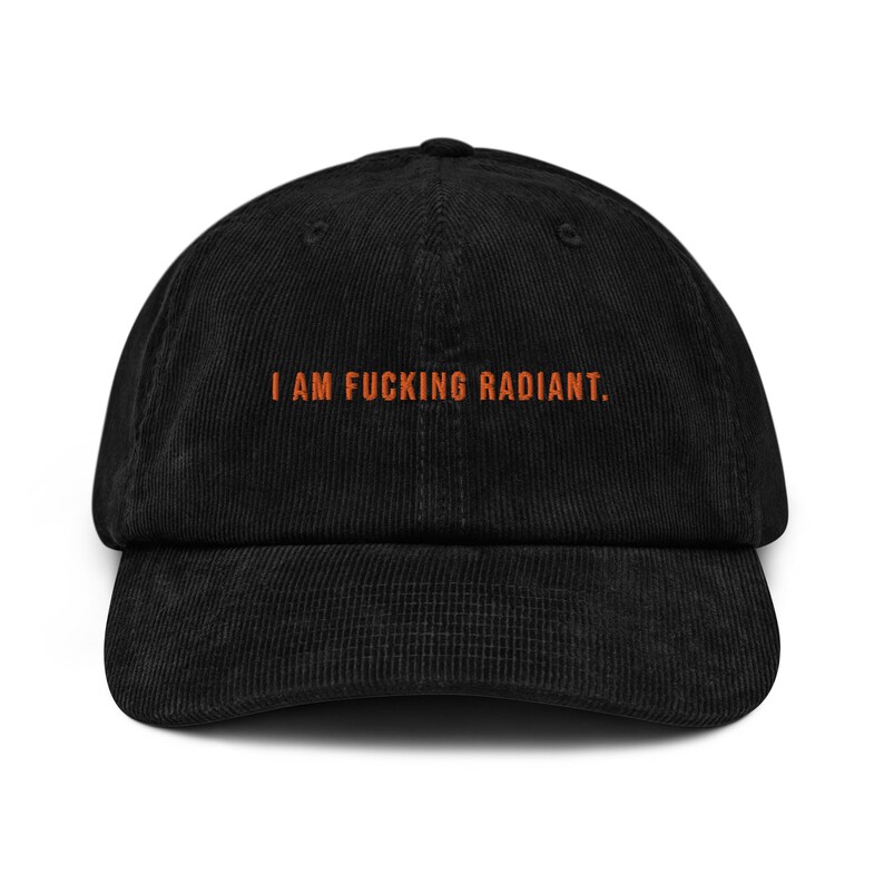 Radiant Rebel Corduroy Cap - Boldly Vibrant