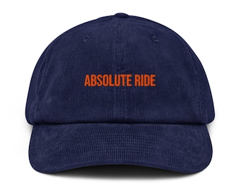 Absolute Ride Cap | Grappige Ierse slang | Opvallende oranje tekst | Archithread corduroy pet