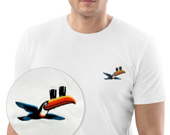 Men's Organic Cotton Stout Toucan T-Shirt
