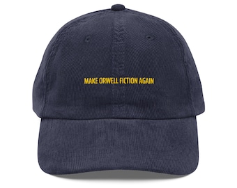 Hoed Make Orwell Fiction Again – corduroy pet VS VERZENDING
