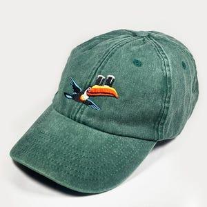 Irish Father's Day Toucan Hat - Vintage Washed Cotton Stout Cap - TOUCAN  BESTSELLER