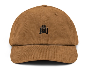 R2D2: corduroy hoed