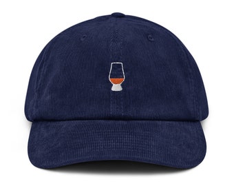 Sip in Style Whisky Connoisseur Corduroy Dad Hat