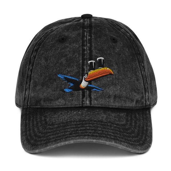 Vintage Guinness Toucan Embroidered Dad Hat