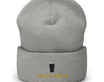 Golden Split The G Fan Cuffed Beanie