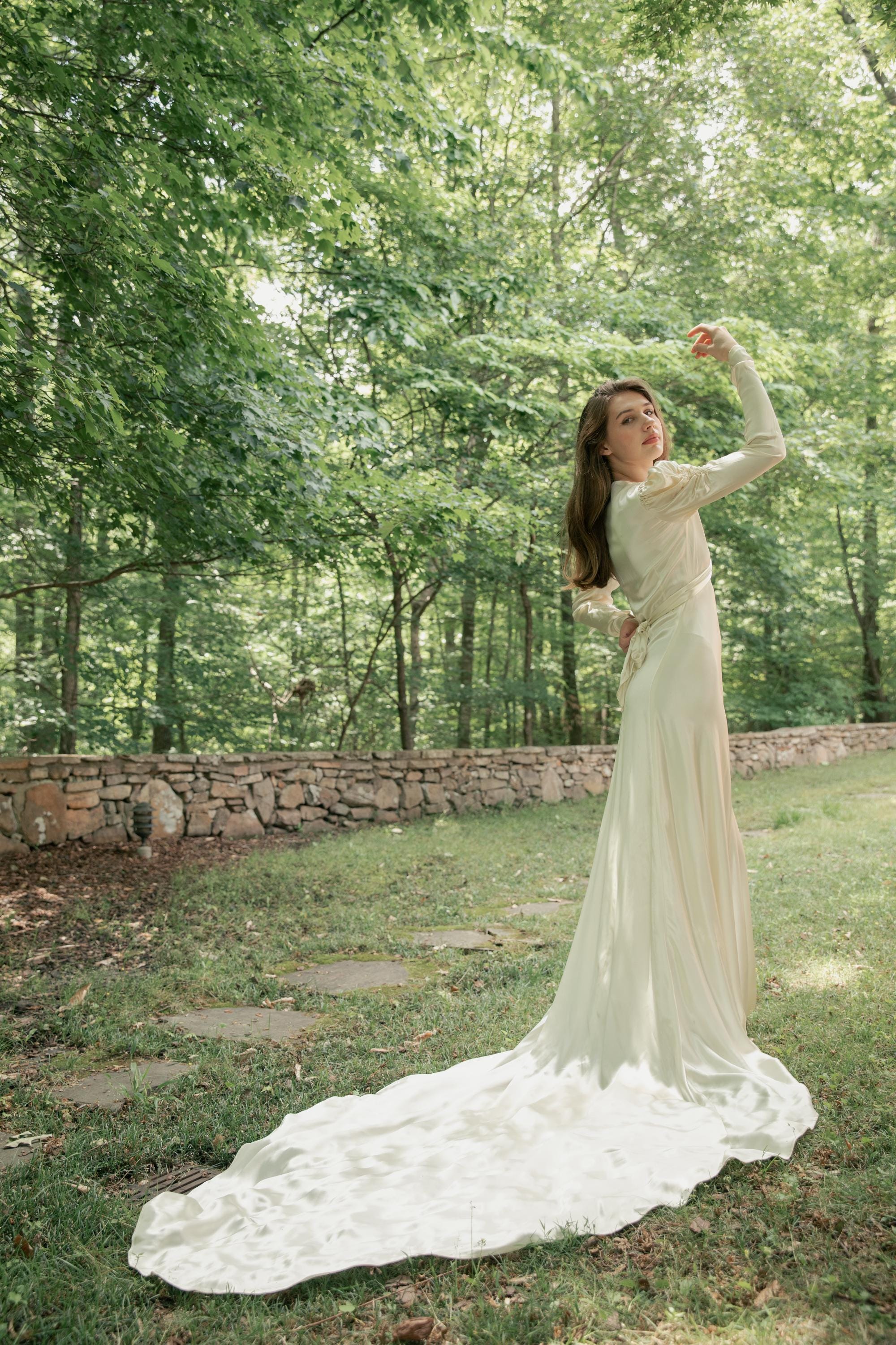 Robe mariée années 1930 Canada