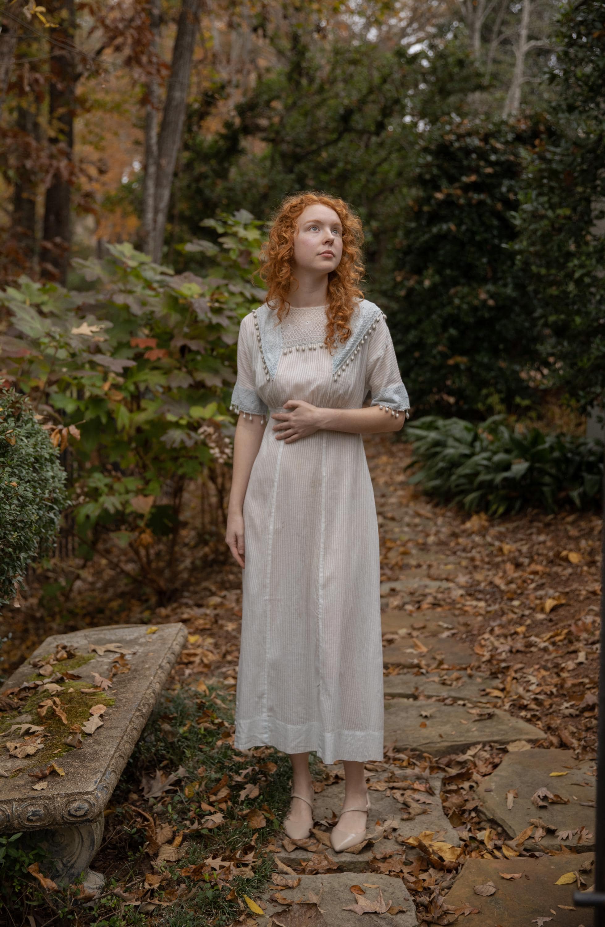 blue 1910s dress Steven Land Dress Shirt| Classic Fit | French Cuff main image 1