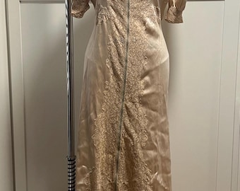 1930s silk nightgown (read description)