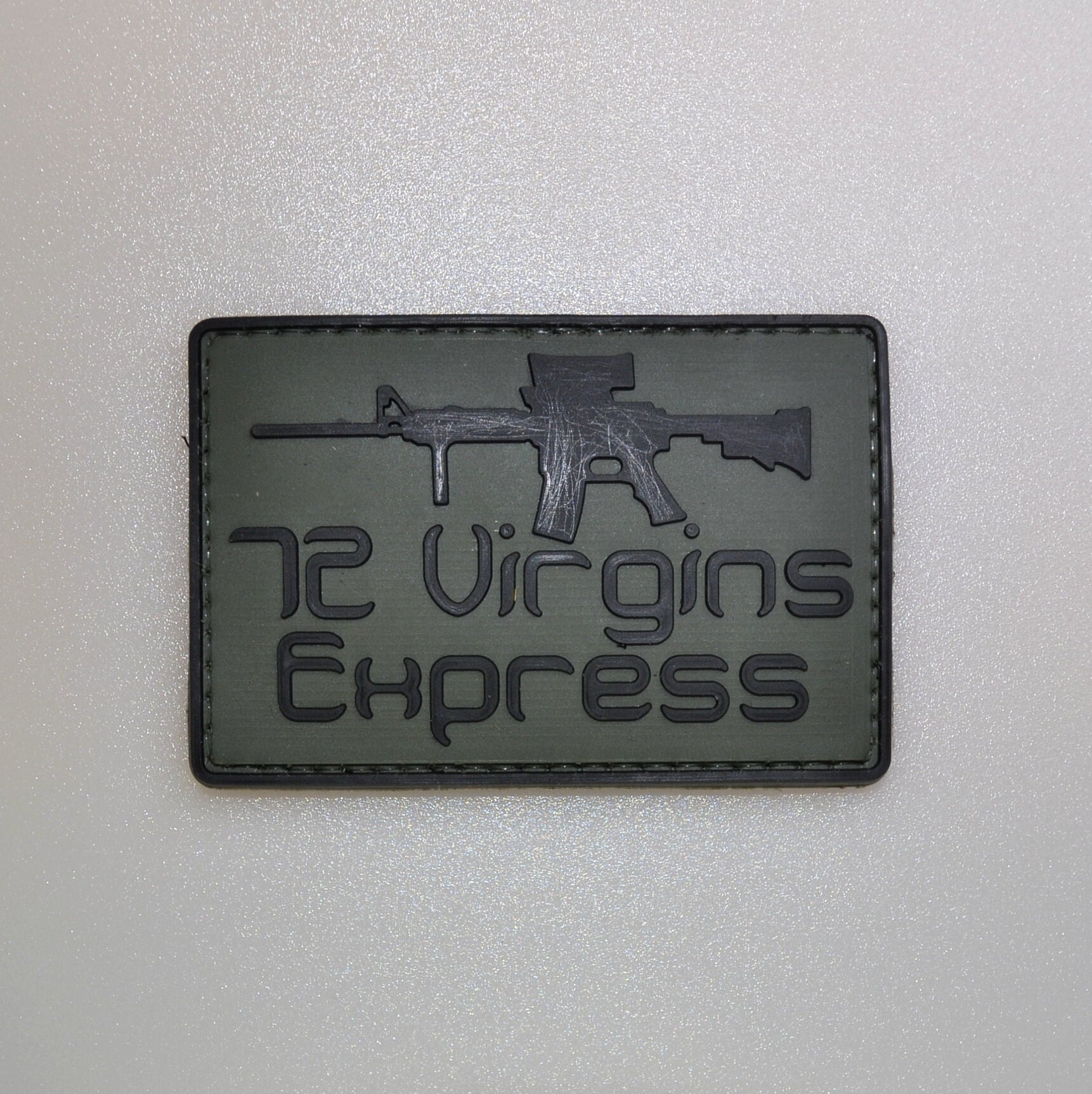 Pvc 72 VIRGIN EXPRESS Patch Morale Funny Army Force Uniform - Etsy