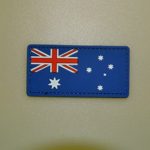 Flag of Australia Australian Blue Ensign pvc Patch Morale Army force uniform bag ifak Airsoft plate badge tactical union jack commonwealth