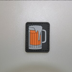ÖLKANNA Bierkrug krug pvc Patch Moral rolig Arméstyrka uniform väska IFAK Airsoft AR15 platta badge meme