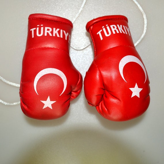 Türkiye Türkei Mini Boxhandschuhe für Auto Rückspiegel