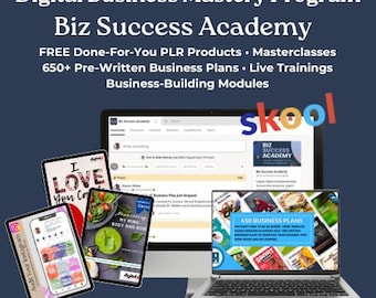 Digital Marketing Course: MRR/PLR Products + Business Plans