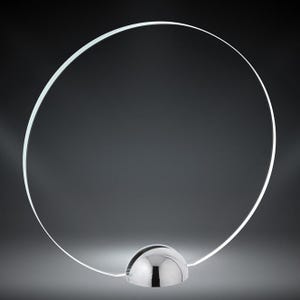 Holly Glass with Metal Stand Award Includes Engraving