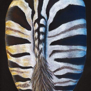 Biglietti di auguri Zebra Butt - Confezione da 5