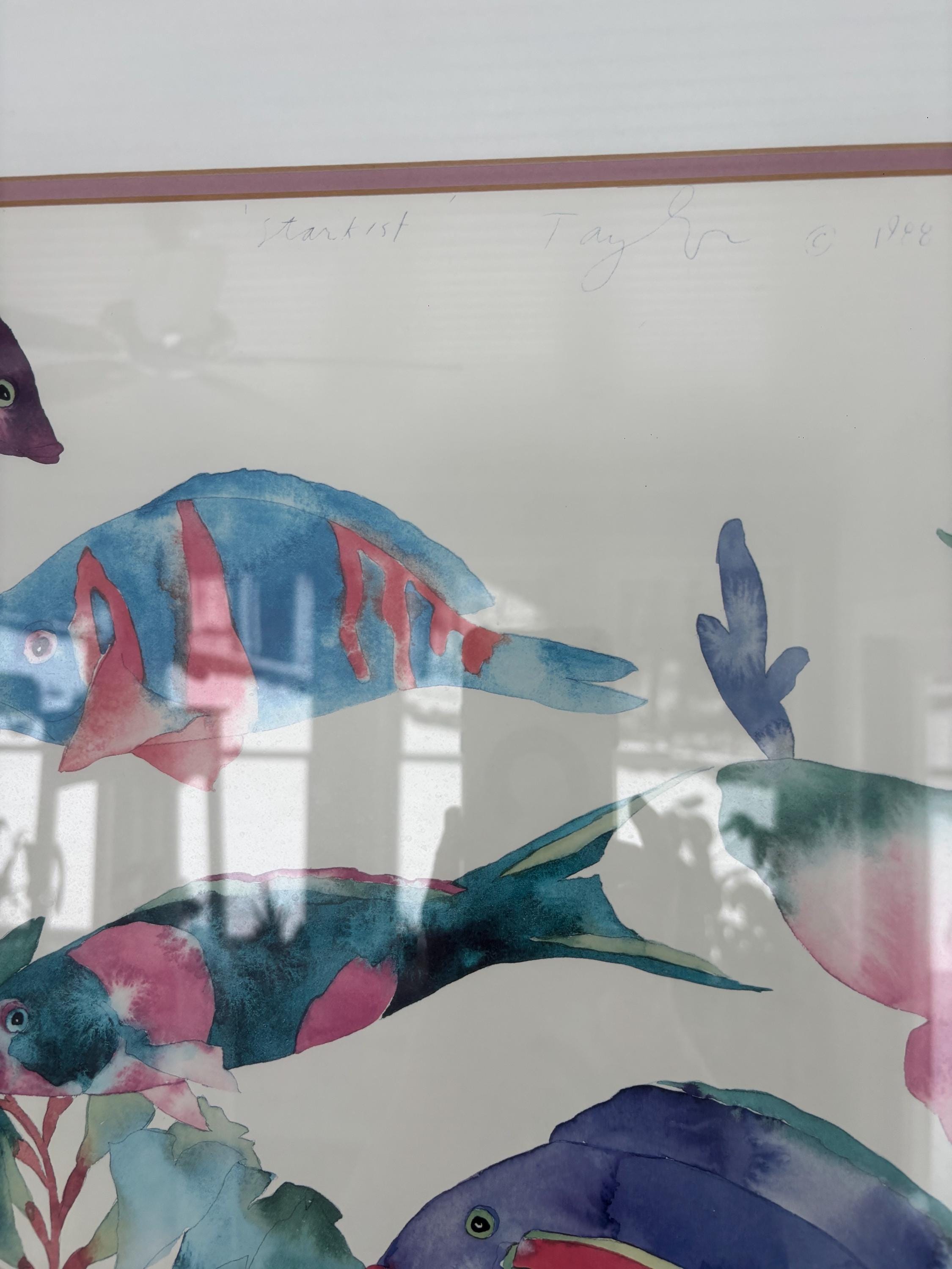 Tracy Taylor Original Water Color Painting Starkist - Etsy