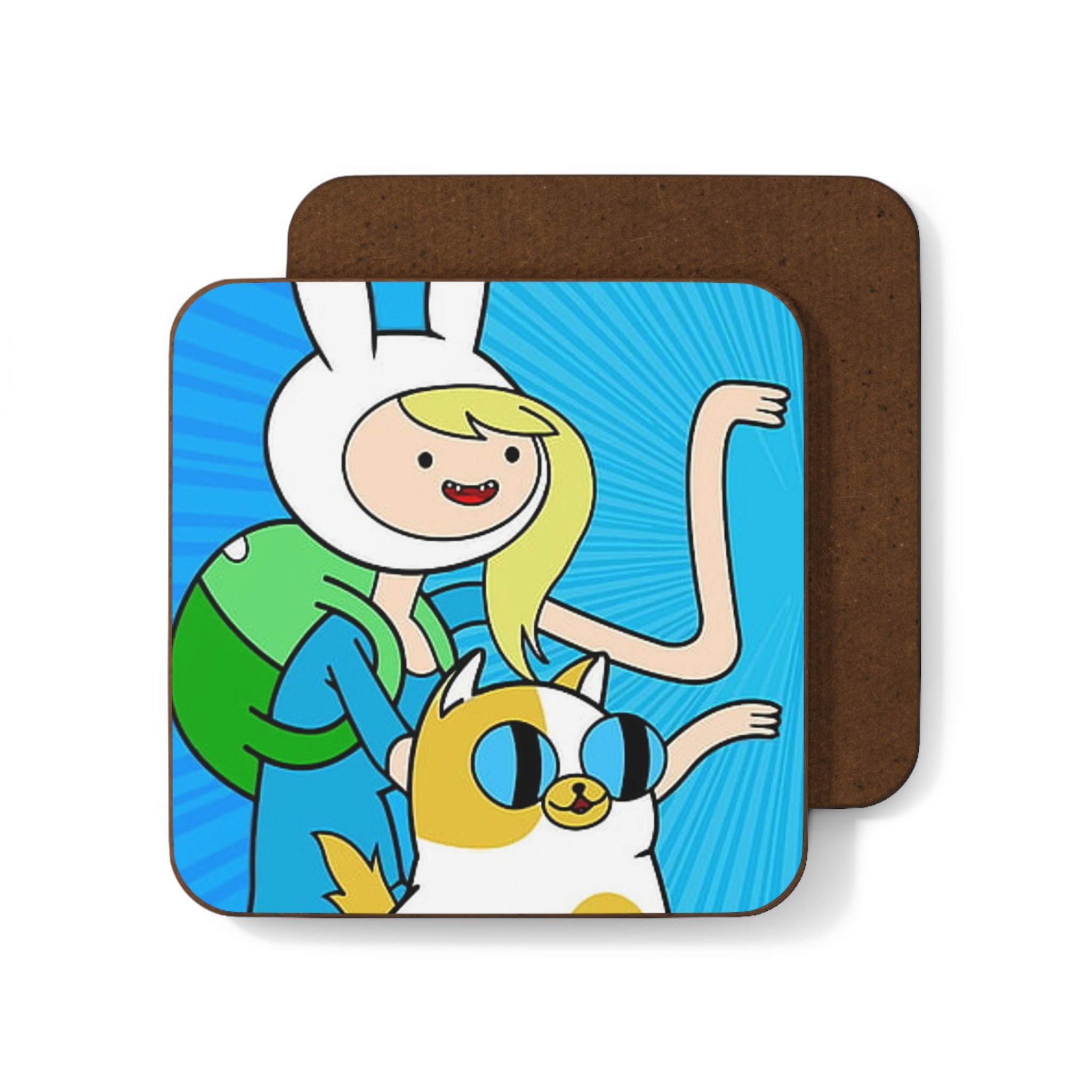 Adventure Time Drink Coaster Set, Gadgetsin