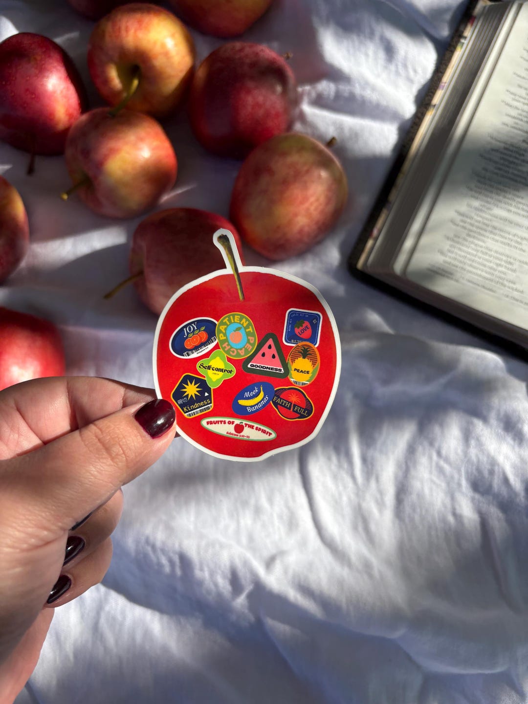 Fruit of the Spirit Sticker | Holy Spirit | Bible | Faith | Jesus | God ...