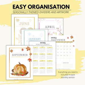 HOME EDUCATION PLANNER Homeschool planner - 2024 2025 - printable - pdf instant download - academic lesson planner - homeschool resources - Bild 5