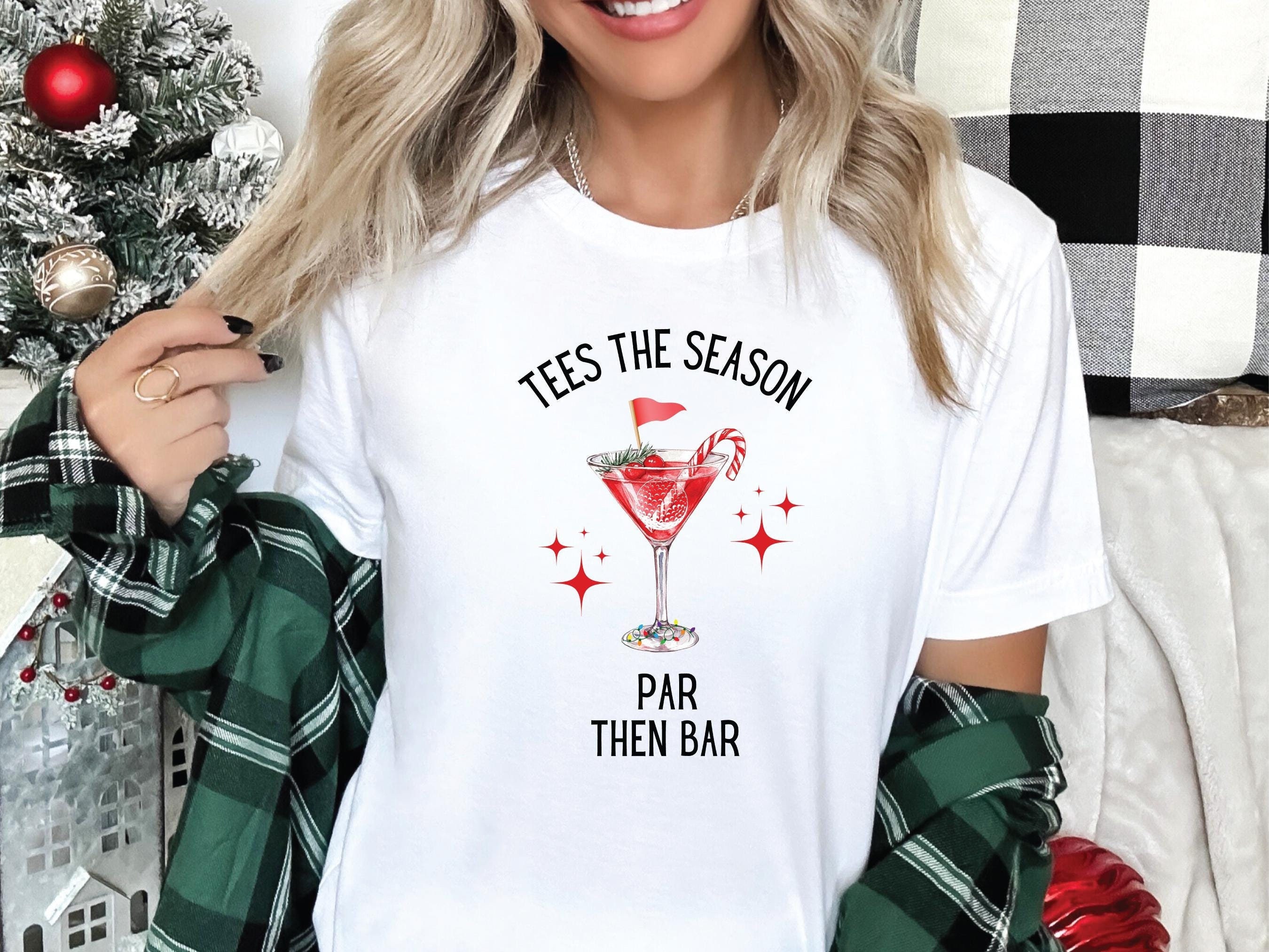 Ladies Christmas Golf Shirt - Etsy