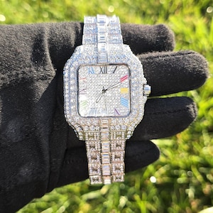 Agete Watch Diamond Moissanite Swarovski Authentic | eBay