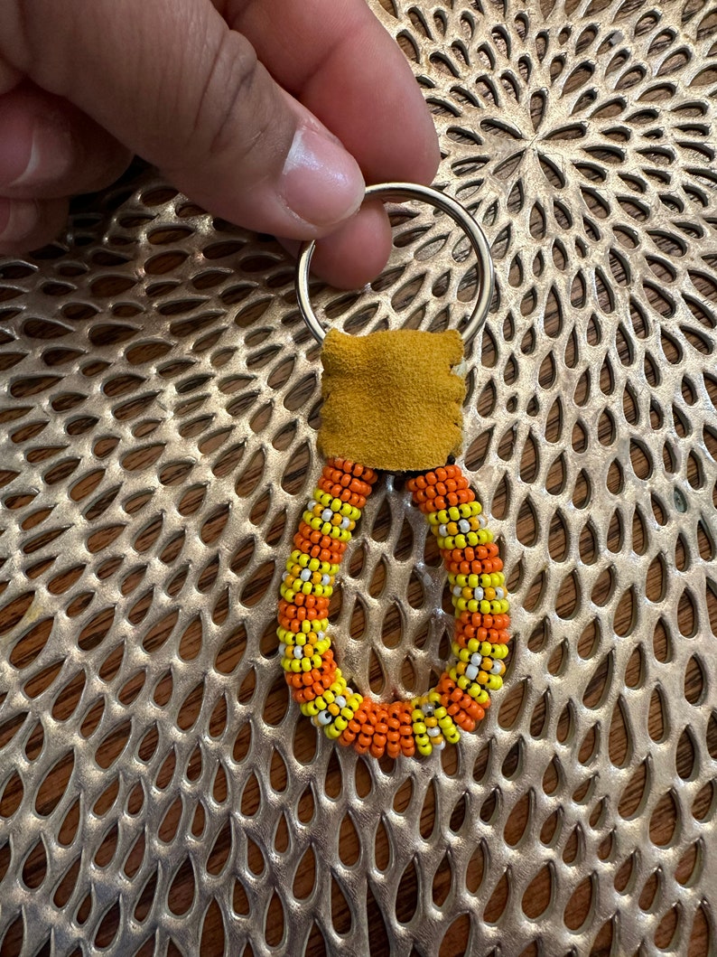 Native Key Chain Native American Beaded Keychain - Etsy