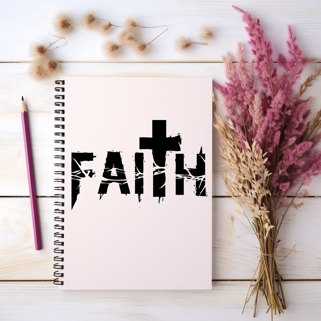 Faith Notebook, Christian Notebooks, Bible Notebooks, Bible Journal ...