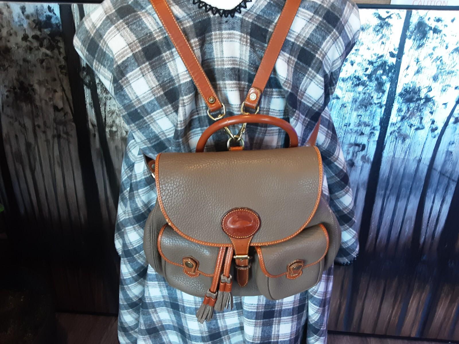 Vintage Dooney Bourke Backpack - Etsy