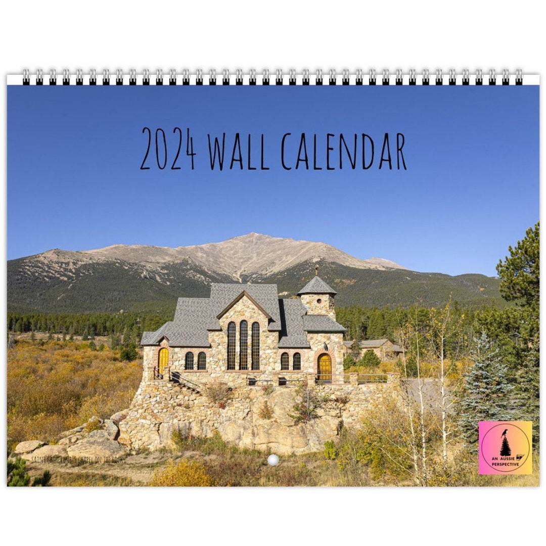 2024 Horizontal Wall Calendar by an Aussie Perspective Etsy