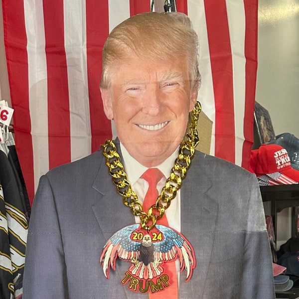 Trump Gold Chain Etsy