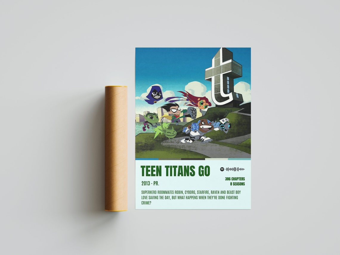 Teen Titans Go Poster Digital Printable Product Wall Art - Etsy