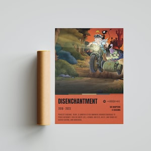 Disenchantment Poster Digital Printable Product - Wall Art - A3 - A4 - A5 - 29.7 x 42.0 cm