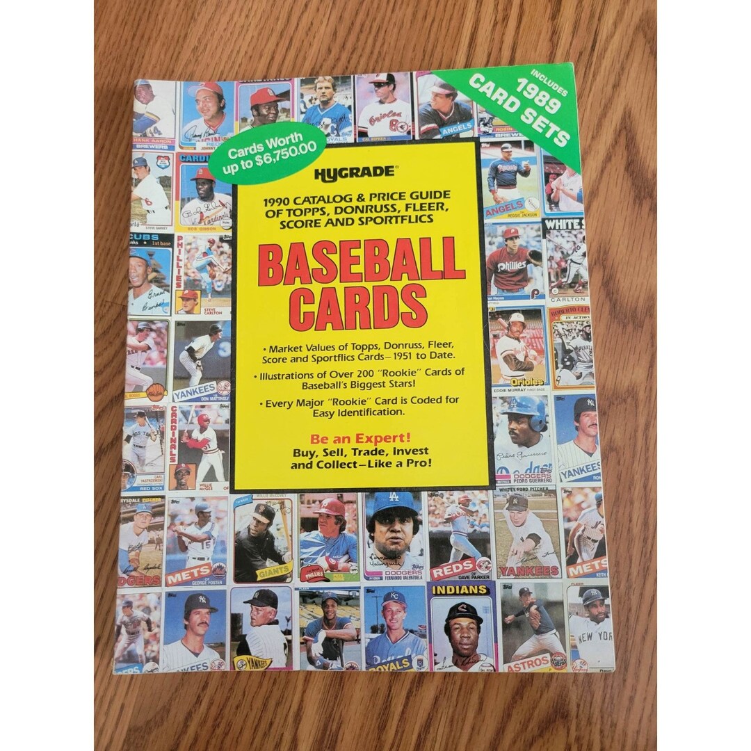 Hygrade 1990 Catalog and Price Guide Baseball Cards Book 19511990 Etsy